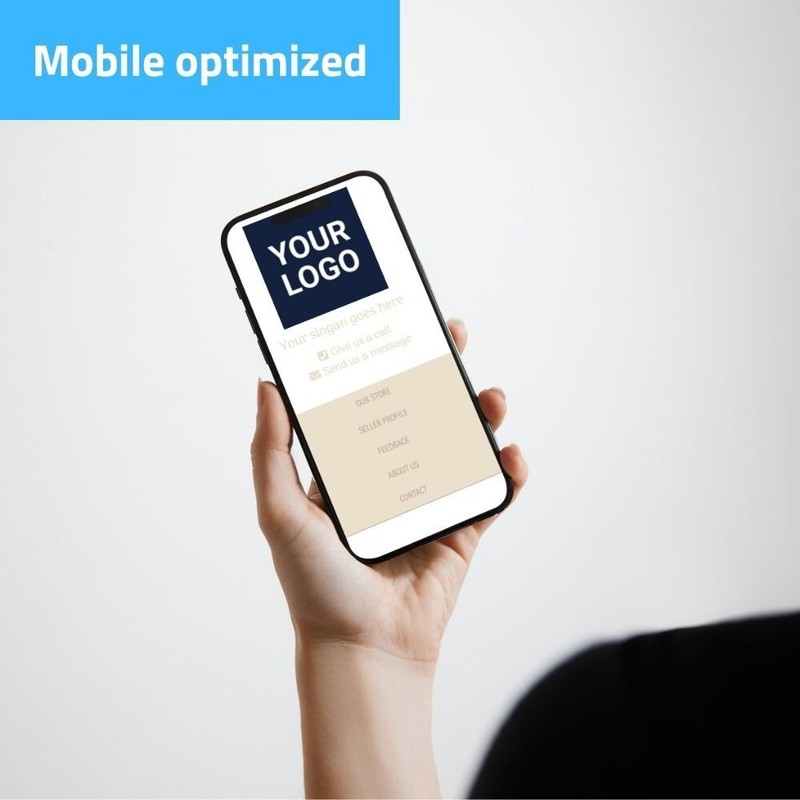 Auction Template eBay Responsive Minimalist - Mobile Optimized gallery