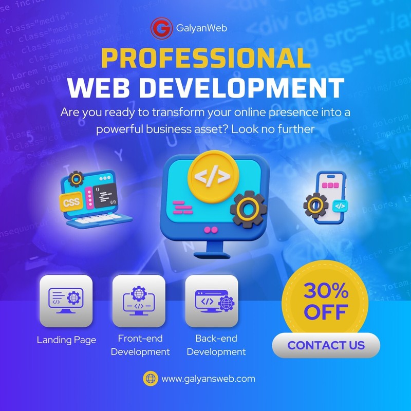 Website Design 5 pages, Social Media Integration, Basic SEO, Contact Form