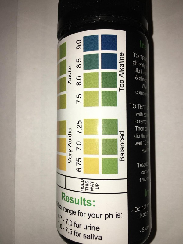pH Strips for Urine and Saliva Testing – Alkaline 150 Pieces with Ebook NEW