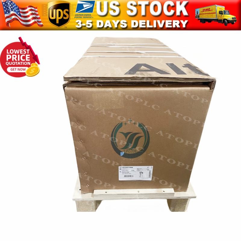For NEW Schneider ATV610D75N4 frequency converter Original and authent 75KW