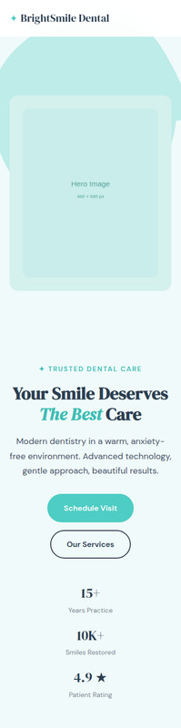 Dental Clinic Website - Professional HTML Landing Page - Medical - Responsive gallery