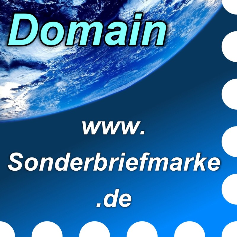 www.sonderbriefmarke.de – domain / web, Internet address / URL – philately