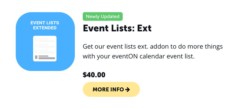 EventON Plugins – WordPress Event Lists: Ext Plugin
