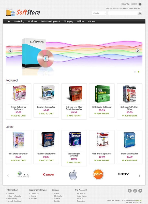 Software Store Website For Sale 50+ Products Preloaded + Free Hosting