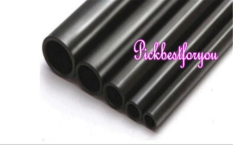 2X Carbon Fiber Tube OD 4.5mm X ID 3.5mm X 500mm for RC Airplane Glossy #Mm60 QL gallery