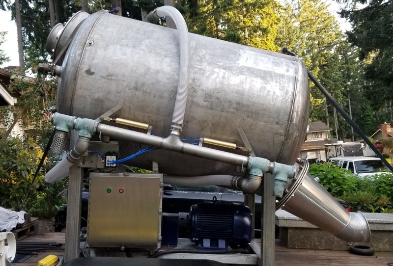Fully Automated Ryco Style Commercial Fish Pump 750 Gal Stainless Steel Capacity