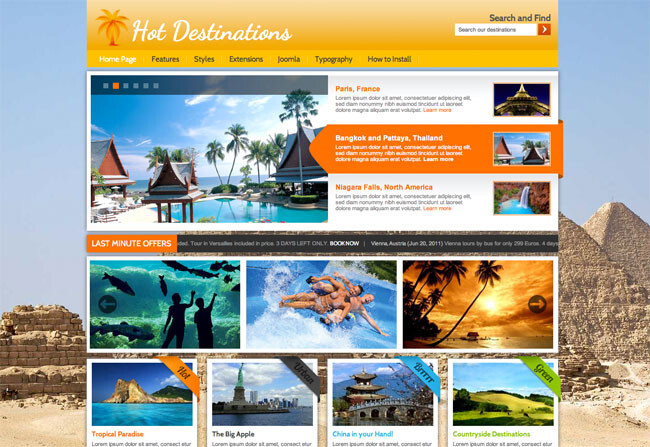 Best Joomla based Successful Travel Site – Ready Made for your Home Busine