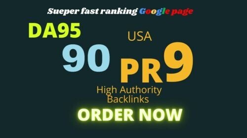 90 Authority Backlinks ALL from US Sites (PREMIUM SEO BACKLINKS)