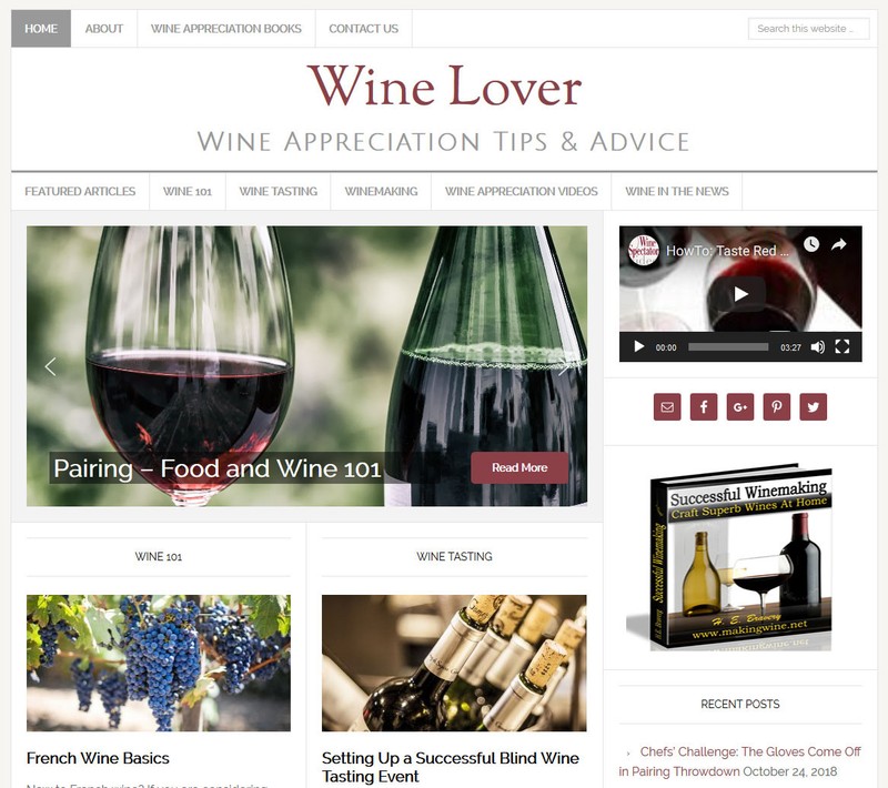 * WINE LOVER’S * turnkey website business for sale w/ DAILY AUTO CONTENT UPDATES