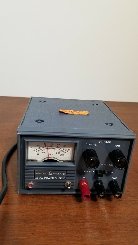 Hewlett Packard HP 6217A Power Supply 0-60 Volts 0-250 mA – TESTED