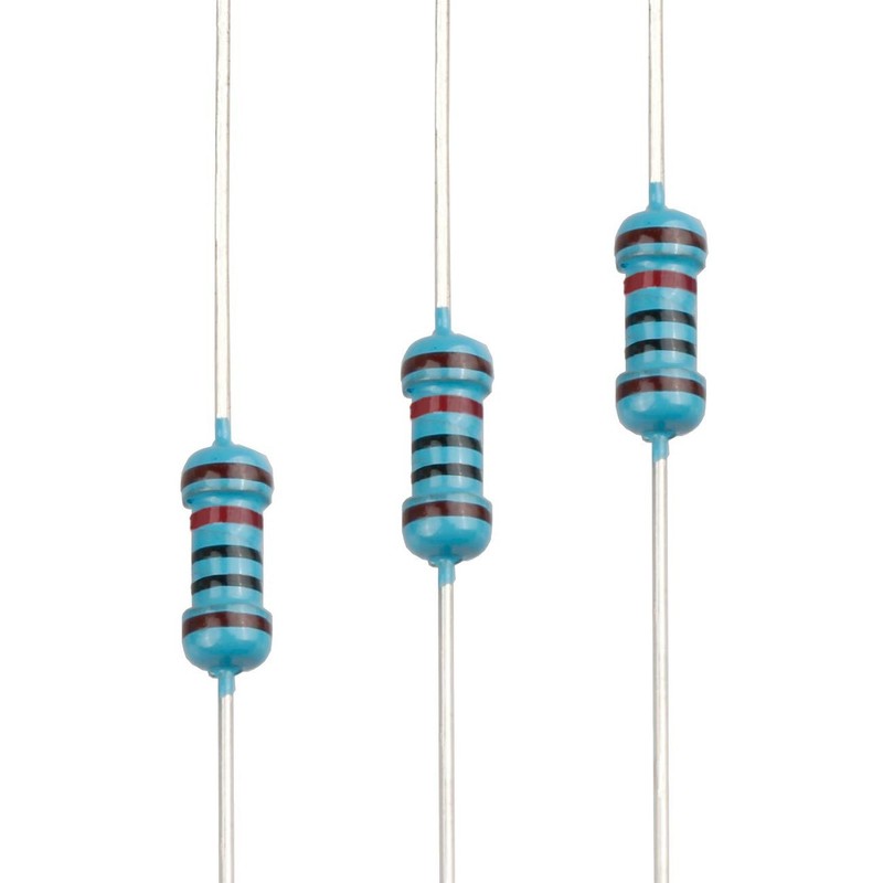 100pcs 10K ohm Resistor 1/4w (0.25 Watt) ±1% Tolerance Metal Film Fixed Res