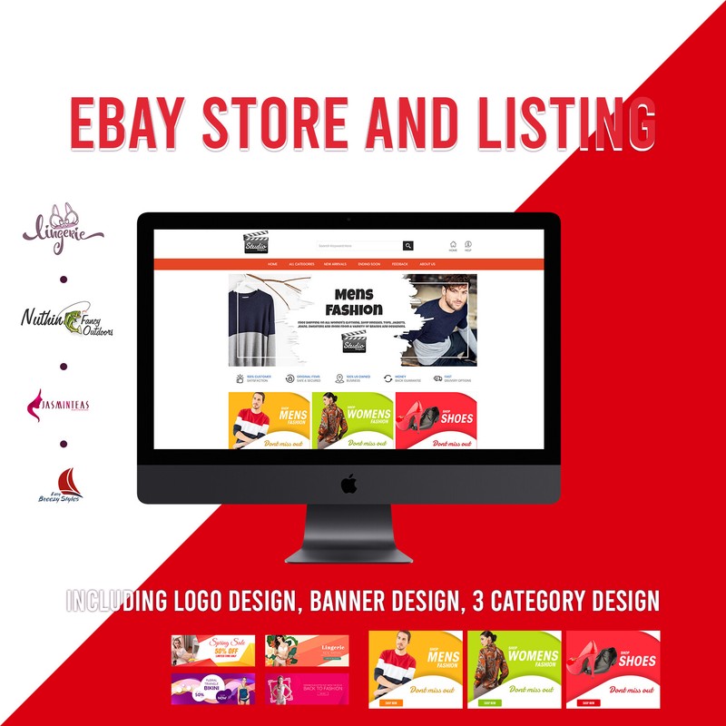 Ebay listing and ebay store and Listing Template design, 2021 FREE LOGO DESIGN