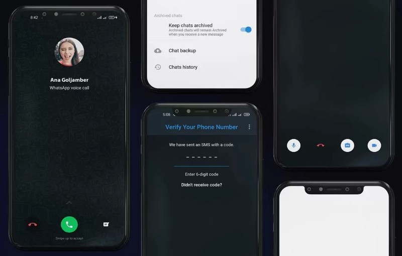 Talksy - Messaging App | Android & iOS Flutter App with Voice/Video Calls gallery
