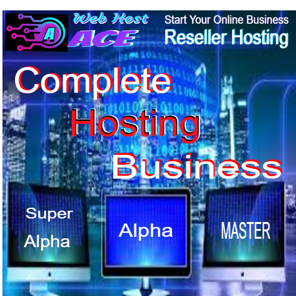 ALPHA Reseller Web Hosting Complete w/ Website & Billing Software-Autoresponder