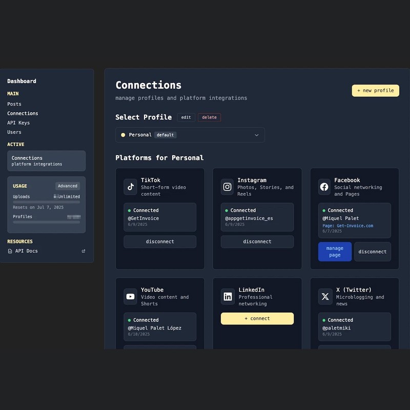 🥷 Social Media Scheduler ‒ 1-Year | Manage 13 Social Accounts | Unlimited Posts gallery