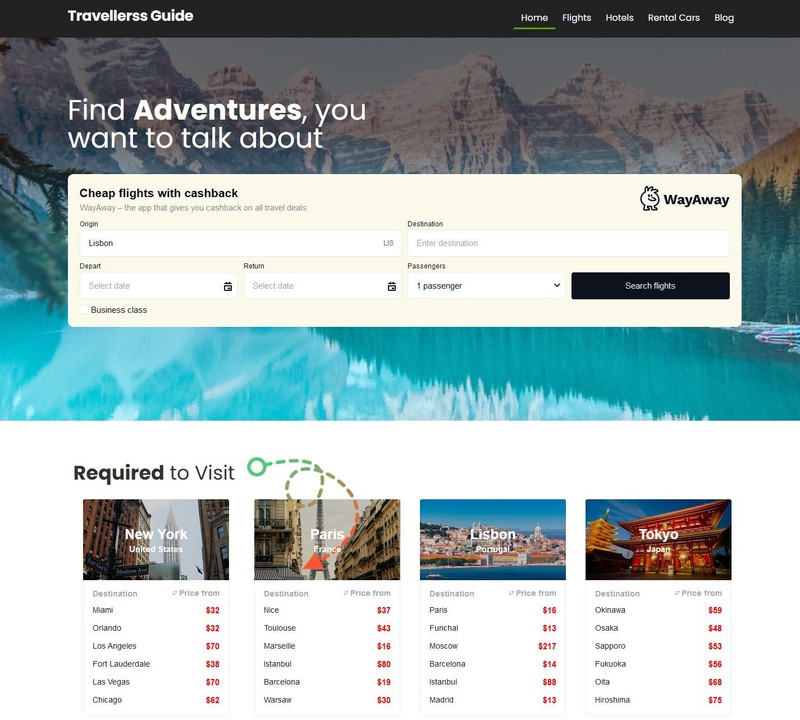 Profitable FULLY Automated Hotel & Travel Website Business for Sale