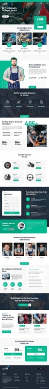 MECHANIC - Website for sale (For the self-employed) gallery