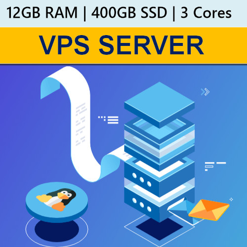 VPS Hosting Server – 16GB RAM, 400GB SSD, 1 Year RDP & Cloud VPS Plan 1 year