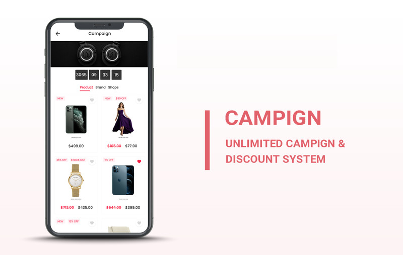 Marketify Flutter Multi-Vendor eCommerce Customer App | Flutter Android & iOS gallery