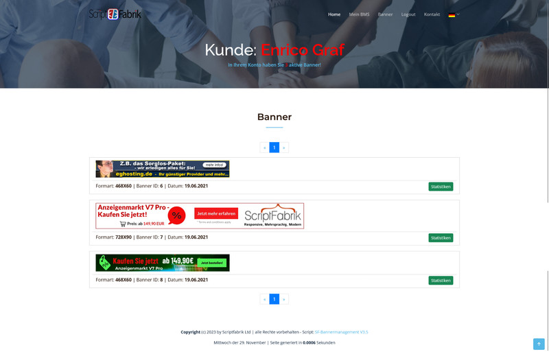 BMS V3.6 - Banner Management System - 11.2023 - Responsive - Multilingual gallery
