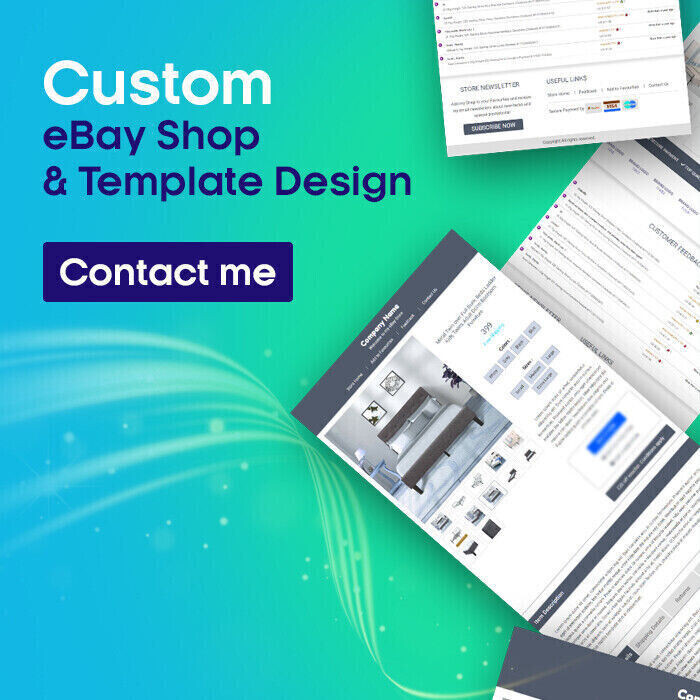 eBay Templates eBay Auction Template Mobile Responsive 100% gallery