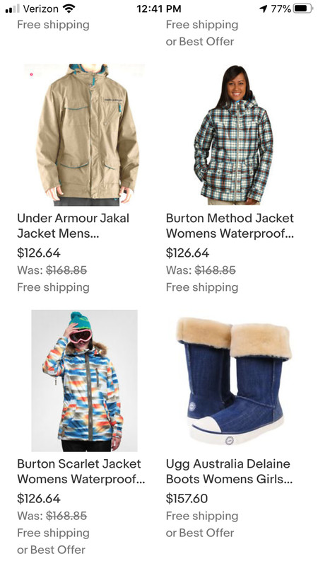 eBay Business Resale Store Inventory Wholesale Ski Snowboard Clothing gallery
