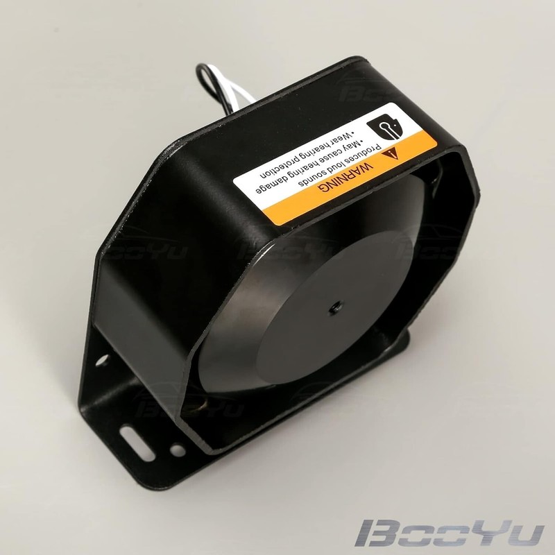 200W Compact High-Performance PA Siren Horn Speaker for Police Car Ambulance gallery