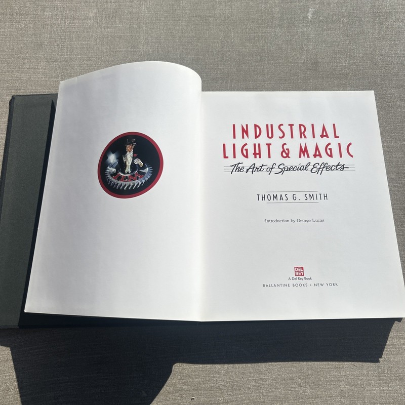 Industrial Light Magic The Art of Special Effects by Thomas G Smith Book First gallery
