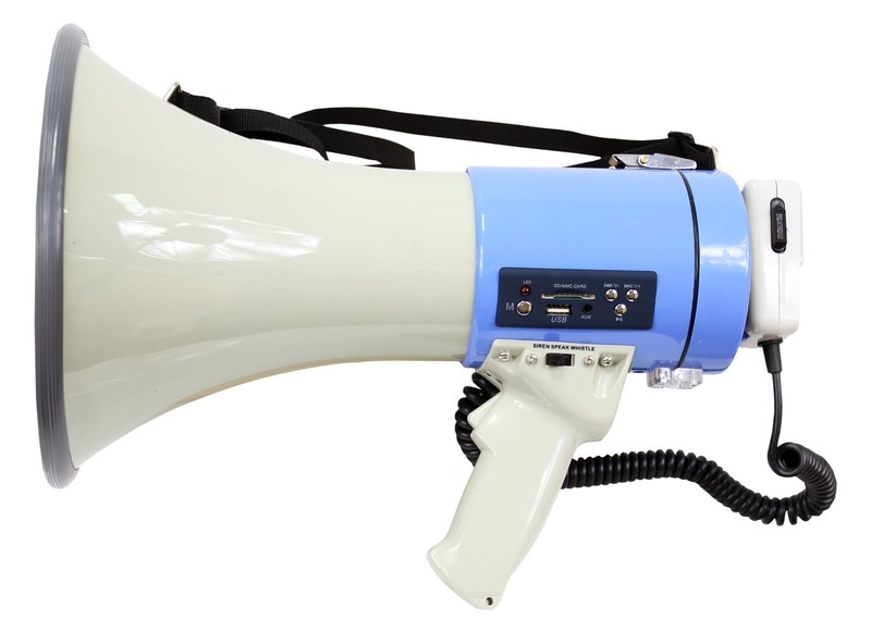 Megaphone Built-In Siren