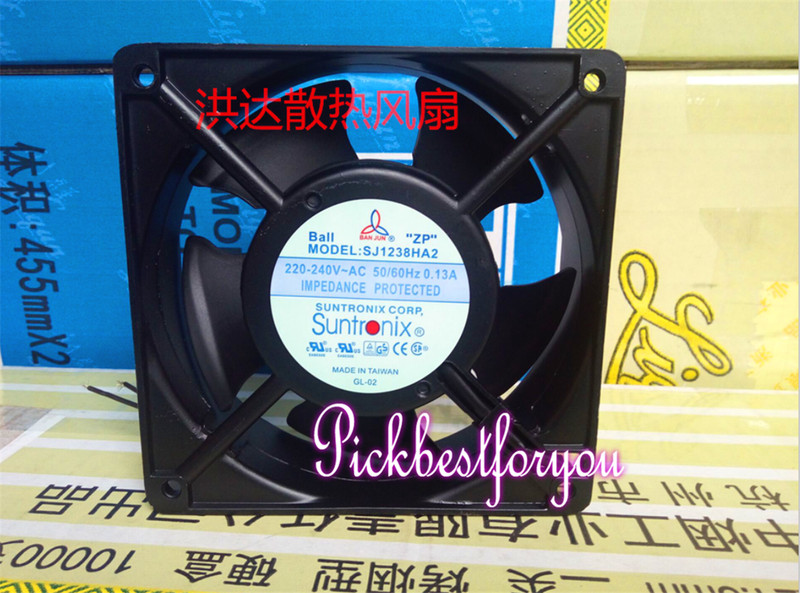 SANJUN SJ1238HA2 220-240VAC 0.13A 56/60HZ 22/15W 120*120*38MM Axial fan #MS54 QL