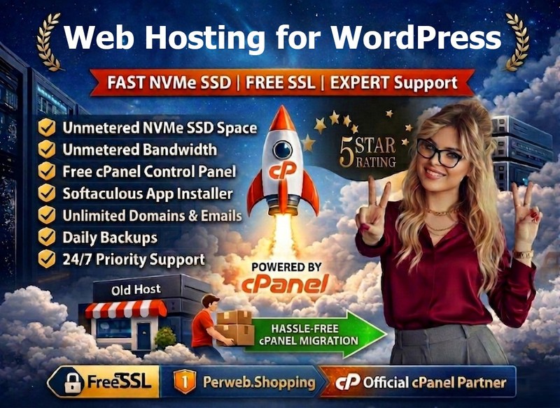 Web Hosting for WordPress – 🖥️ Unlimited SSD + SSL + Free Setup – $14.99/Year!