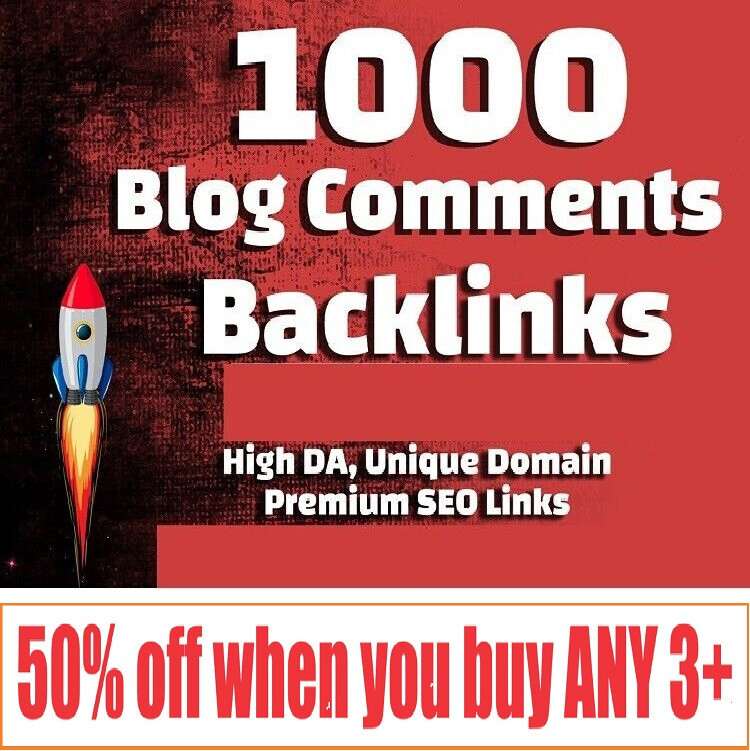 1000 Blog Comment Backlinks to Boost Link Juice