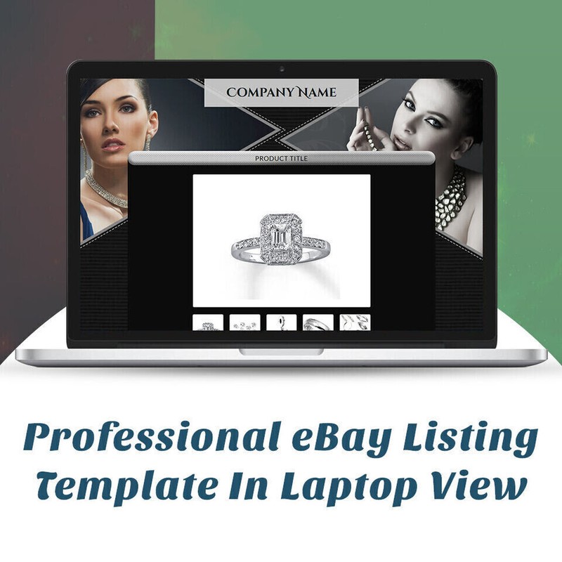 eBay Templates, eBay Auction Mobile Responsive html Templates 2019 for Jewelry gallery