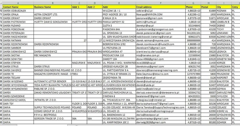350K POLAND Email Database list 2026 | Contact Leads (Digital Download) gallery