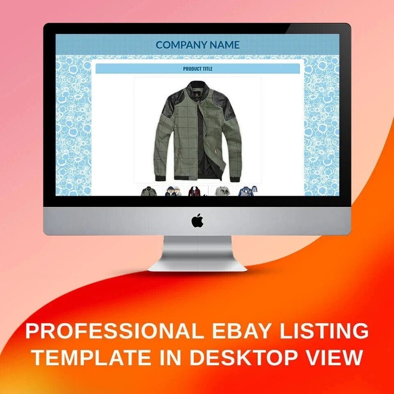 eBay Listing Template Responsive Mobile Design HTML Professional Design gallery