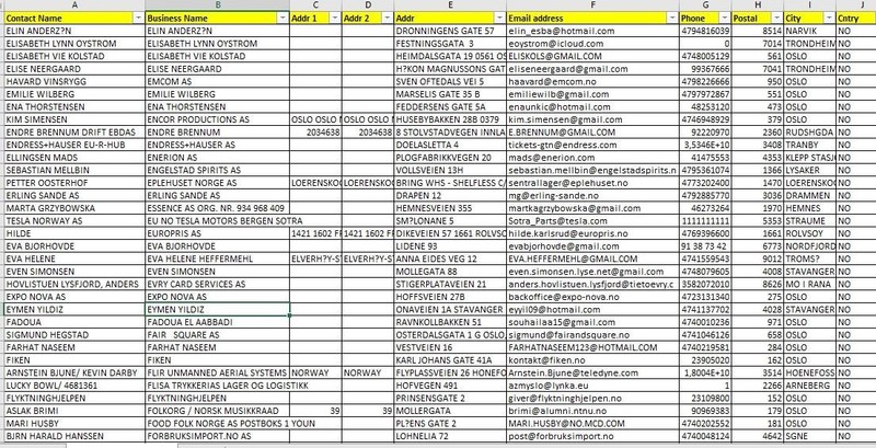 300K NORWAY Email Database list 2026 | Contact Leads (Digital Download) gallery
