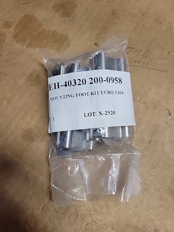 200-0958 Stainless Steel Foot Kit