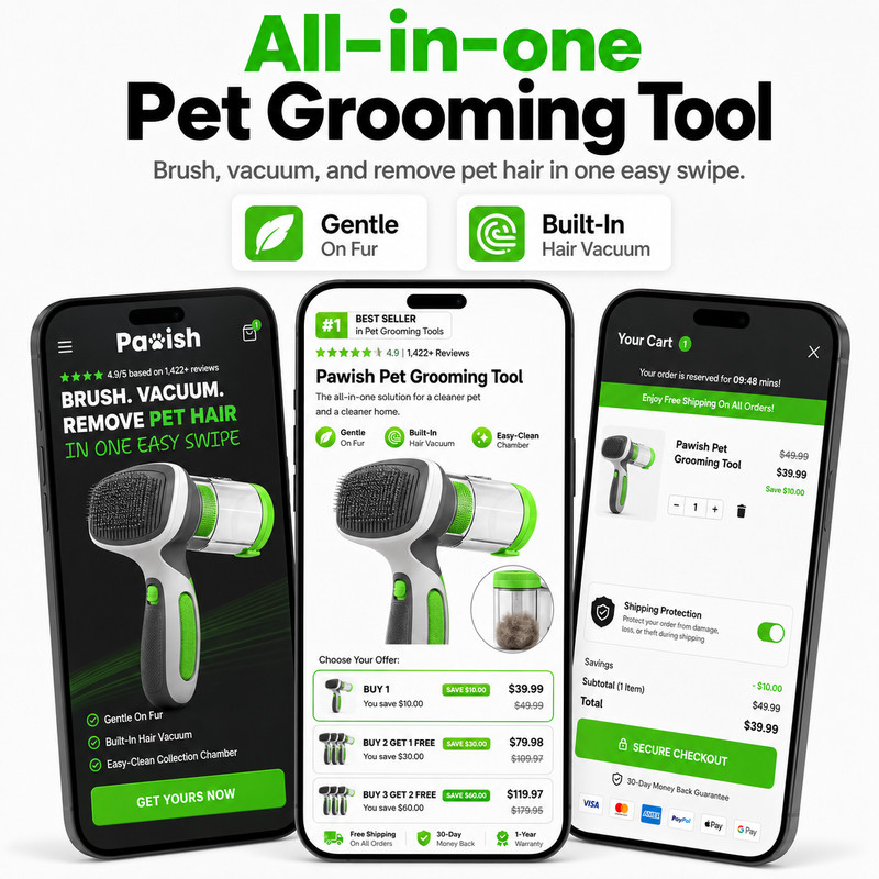 High-converting Shopify theme for pet product stores