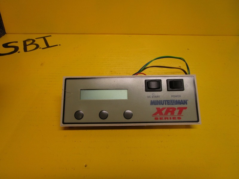 MINUTE MAN XRT SERIES DISPLAY COVER PC 160204 REV 0 MC1602D1-TGRU