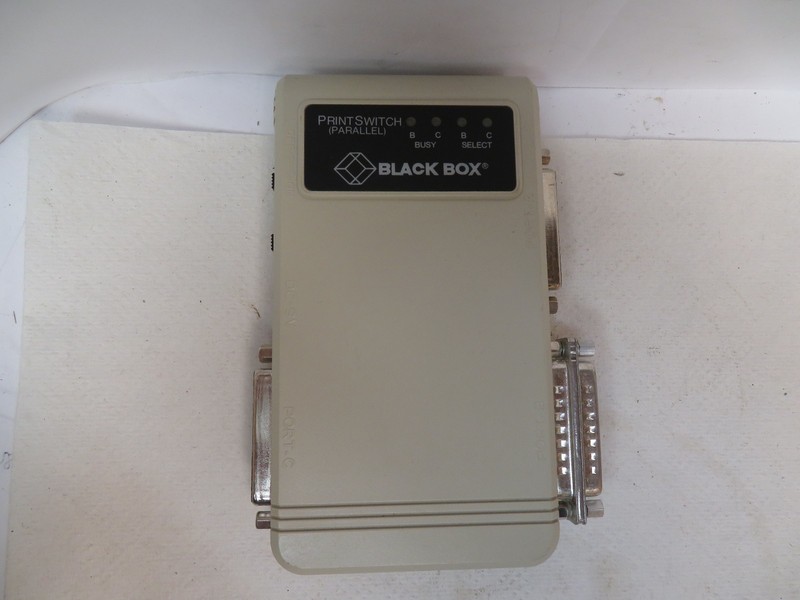 BLACK BOX PARALLEL PRINT SWITCH SW028A-E SW028AE