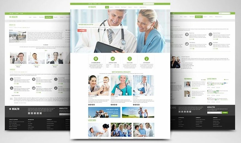 CUSTOM PROFESSIONAL WEBSITE FOR DOCTORS, CLINICS, MEDICAL SERVICES & HEALTHCARE gallery