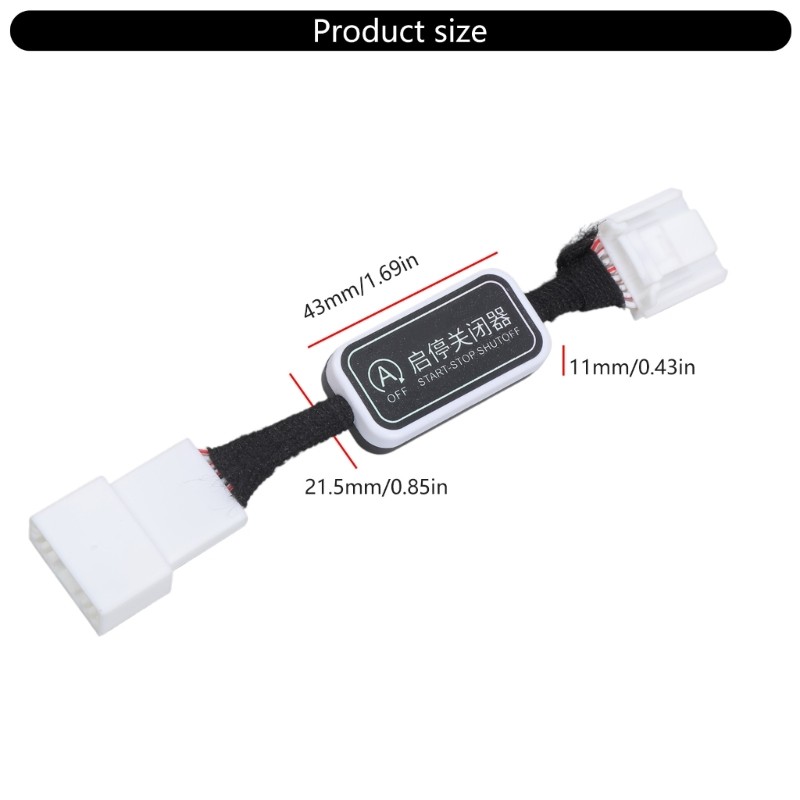 Engine Stop Feature Deactivator Auto Engine Stop System Simple to Use for Vehicl gallery