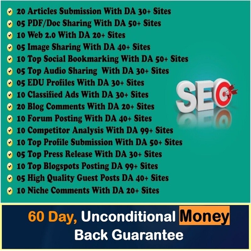 EFFECTIVE Google SEO (100% Whitehate) Backlinking Service