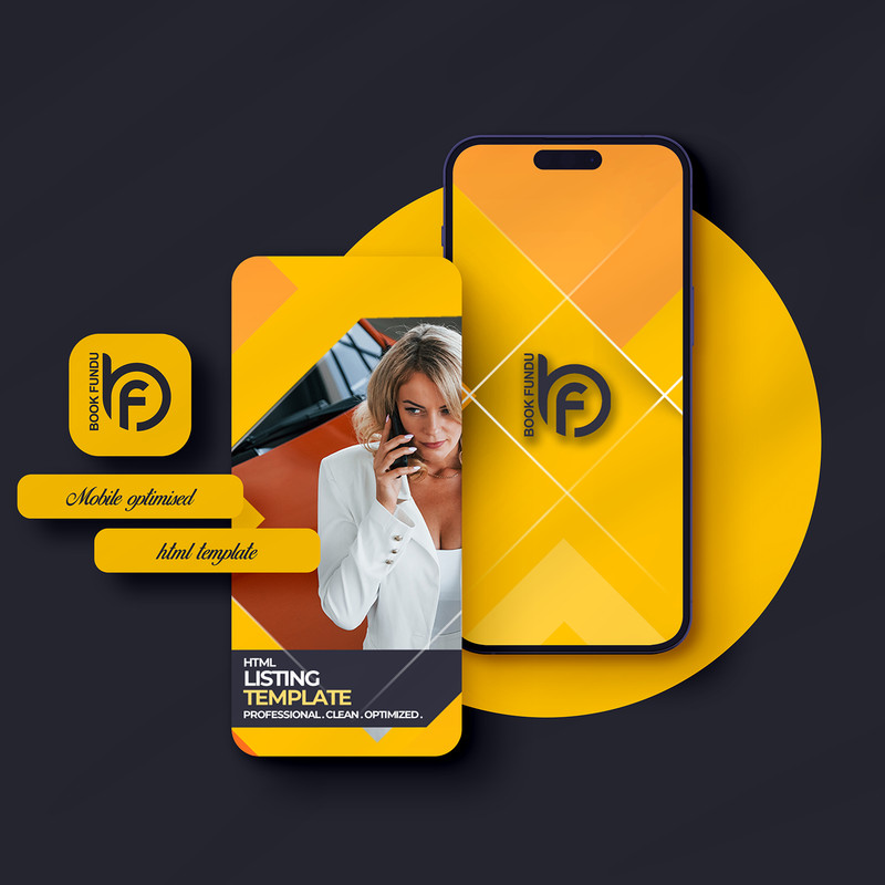 HTML eBay Listing Template & Store Branding | Dark Theme | Car & Automotive gallery
