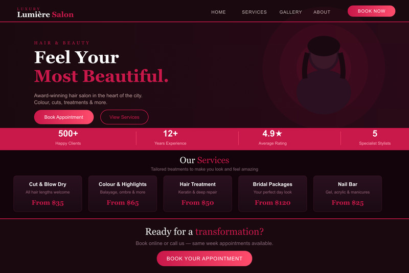 Custom Website Design 5-7 Pages Mobile SEO Contact Form $99 Fast Delivery USA gallery