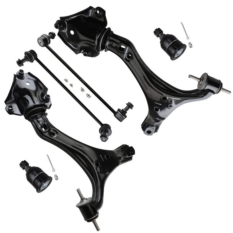 6pcs Front Suspension Kit Control Arm Ball Joint Sway Link 13-17 Honda Accord