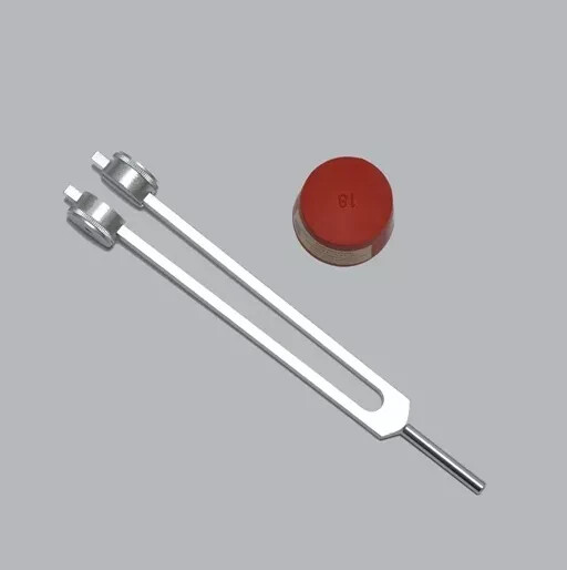 50 Hz Nerve Tuning fork Weighted to heal+ Activator for pain relief & therapy gallery