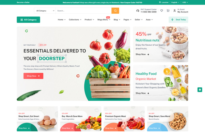 Kartio Multi-Vendor PHP eCommerce Platform | Angular & Laravel REST API Solution gallery