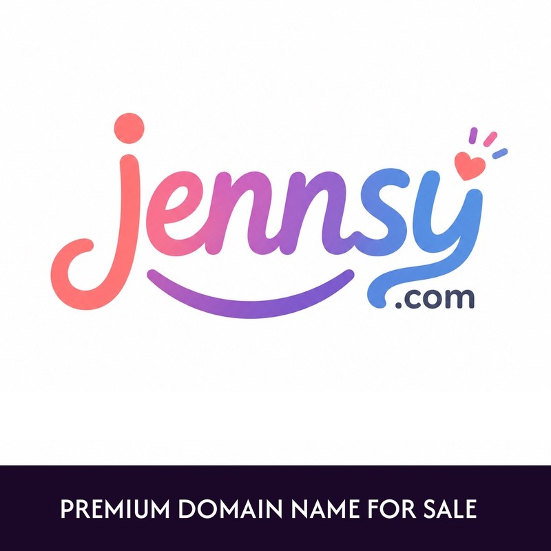 Jennsy.com Short Catchy Brandable Business Startup .COM Domain