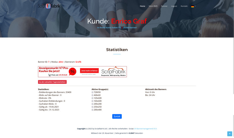 BMS V3.6 - Banner Management System - 11.2023 - Responsive - Multilingual gallery